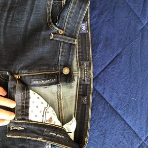 Lucky brand jeans. Dark wash. Hayden Skinny. Size 2/26. Super stretchy!